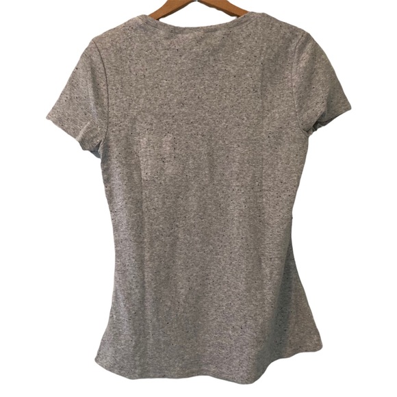 Tee with Decorative Metal Studded Pocket - Picture 6 of 6